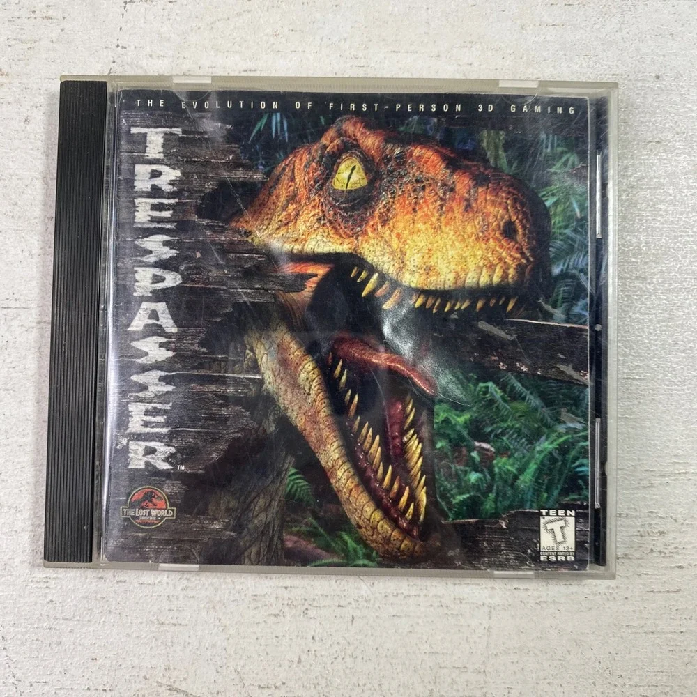 Trespasser The Lost World Jurassic Park PC Game 1998 DreamWorks Interactive